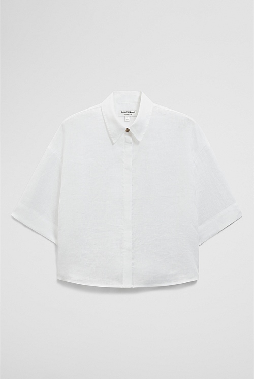 Short Sleeve Linen Shirt Short Sleeve Linen Shirt