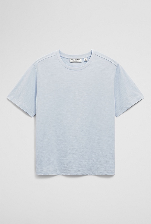 Textured Short Sleeve Slub T-Shirt Textured Short Sleeve Slub T-Shirt