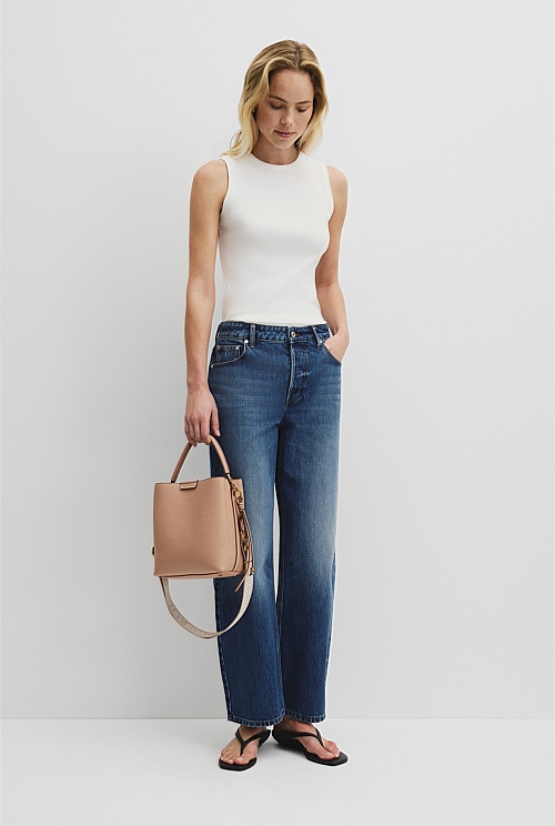 Spliced Bucket Bag Spliced Bucket Bag