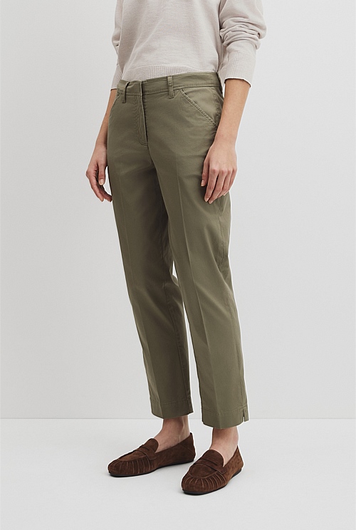 Australian Cotton Essential Twill Pant Australian Cotton Essential Twill Pant