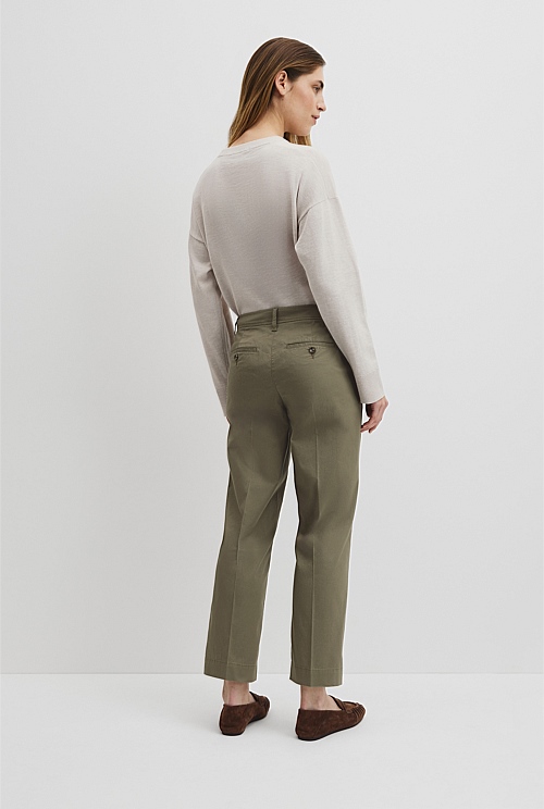 Australian Cotton Essential Twill Pant Australian Cotton Essential Twill Pant