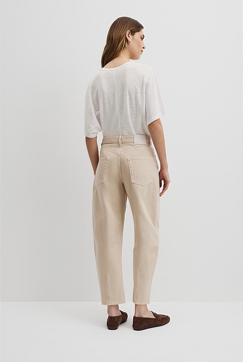 Tapered Barrel Jean Tapered Barrel Jean