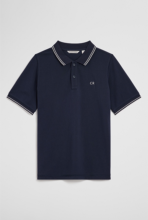 Short Sleeve Logo Polo Short Sleeve Logo Polo