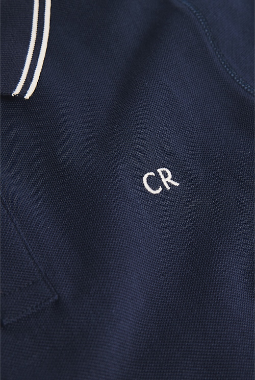 Short Sleeve Logo Polo Short Sleeve Logo Polo