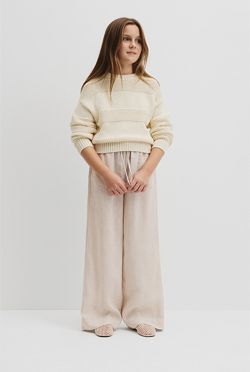 Teen Linen Pant