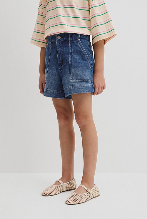 Teen Denim Short Teen Denim Short