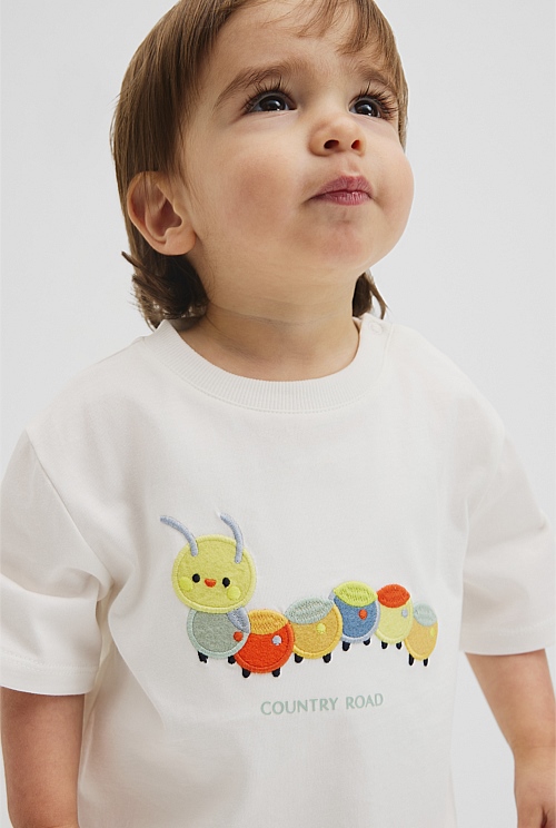 Short Sleeve Relaxed Caterpillar T-Shirt