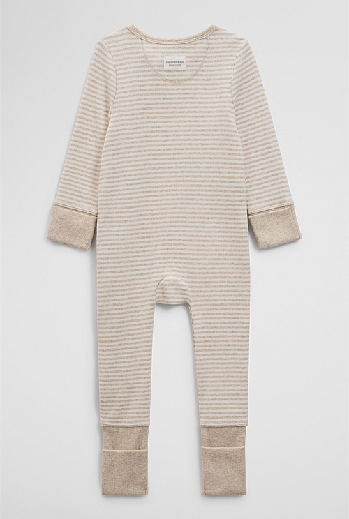 Stripe Rib Jumpsuit Stripe Rib Jumpsuit