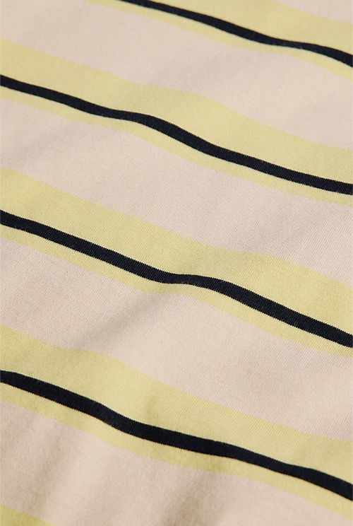 Oversized Stripe Short Sleeve T-Shirt Oversized Stripe Short Sleeve T-Shirt