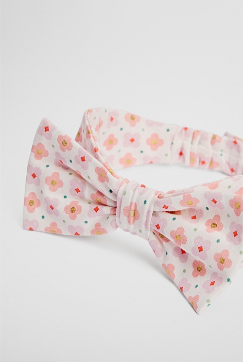 Organically Grown Cotton Blend Pointelle Headband Organically Grown Cotton Blend Pointelle Headband