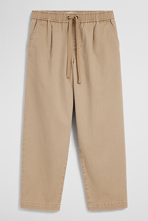 Pull On Twill Pant