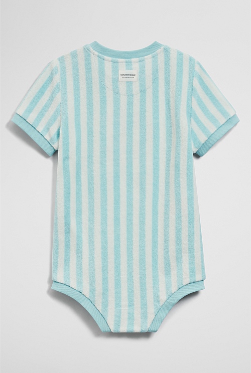 Stripe Terry Romper Stripe Terry Romper