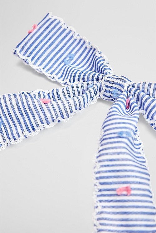 Fluffy Dot Bow Clip Fluffy Dot Bow Clip