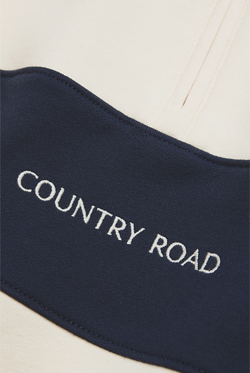 Panelled 1/4 Zip Sweat Panelled 1/4 Zip Sweat