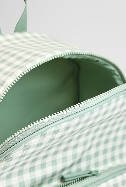 Gingham Backpack Gingham Backpack