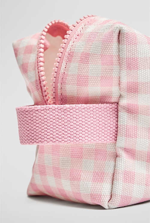 Gingham Wash Bag Gingham Wash Bag