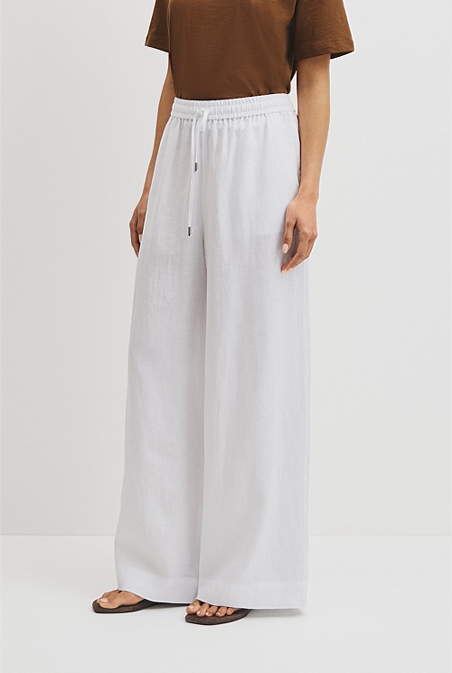 Pull-On Linen Pant Pull-On Linen Pant