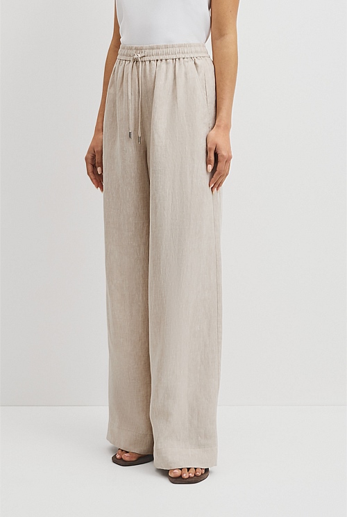 Pull-On Linen Pant Pull-On Linen Pant