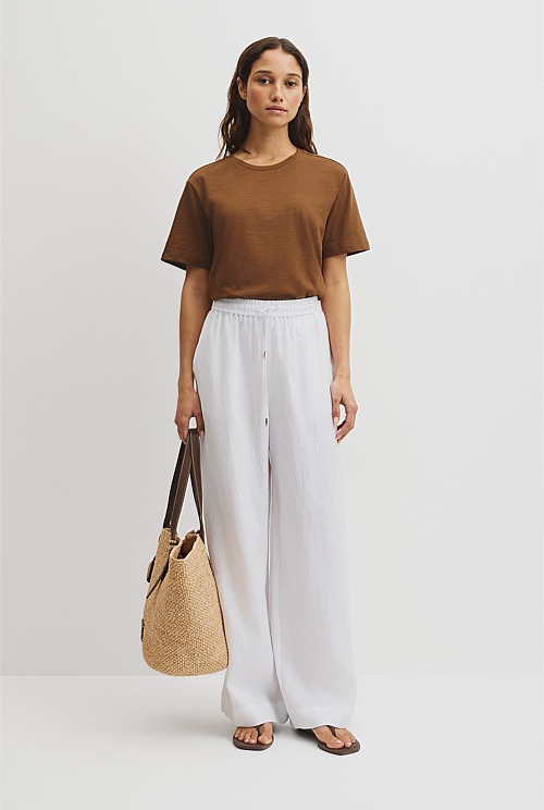 Textured Short Sleeve Slub T-Shirt Textured Short Sleeve Slub T-Shirt
