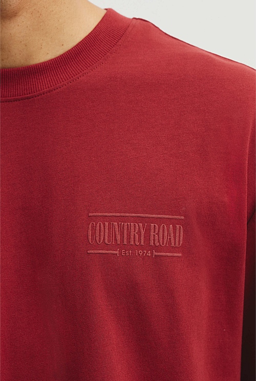 Australian Cotton Short Sleeve Heritage Boxy T-Shirt