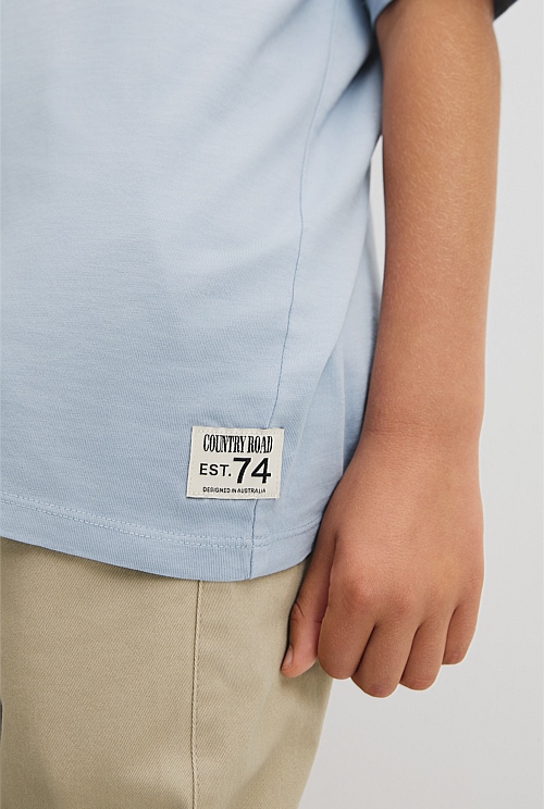 Teen Australian Cotton Relaxed Short Sleeve T-Shirt