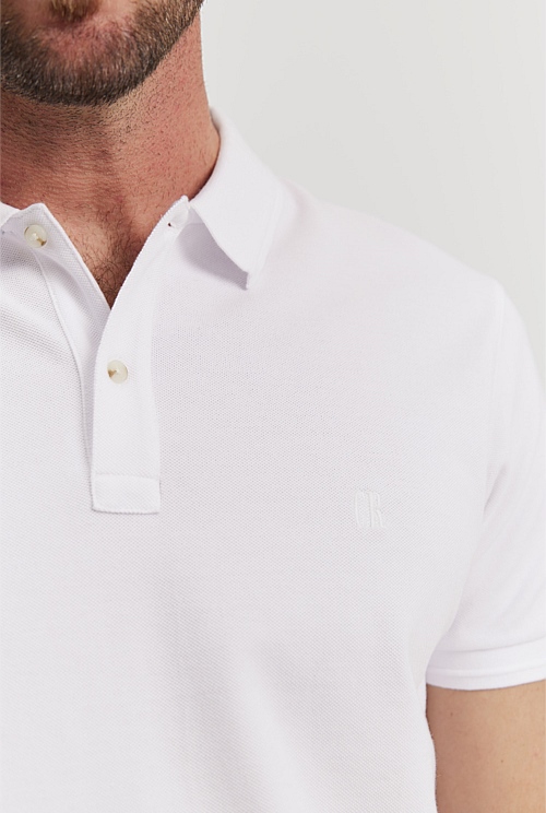 Verified Australian Cotton Pique Polo