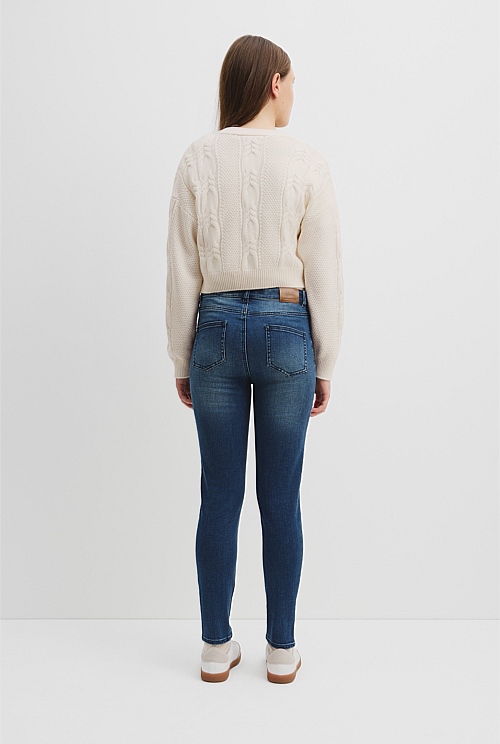 Teen Hi Rise Skinny Jean