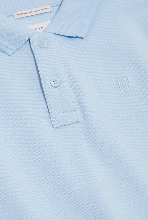 Organically Grown Cotton Polo Shirt