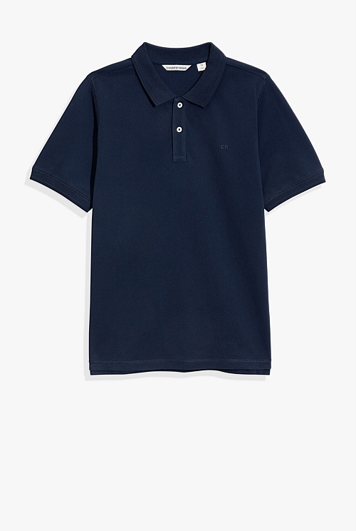 Teen Recycled Cotton Polo Shirt