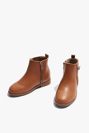 Woodland Low Harley Gusset Harness Boots