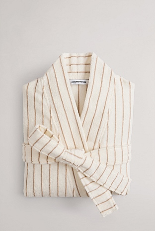 Ecru Farrah Cotton Robe - Sleepwear | Country Road
