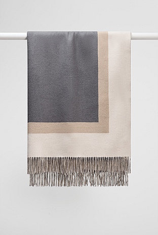 Natural Cameron Throw - Throws | Country Road