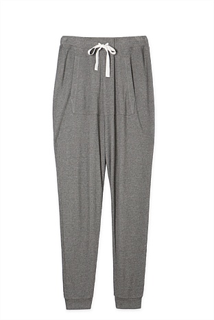 Charcoal Melange Marle Lounge Pant - Sleepwear | Country Road