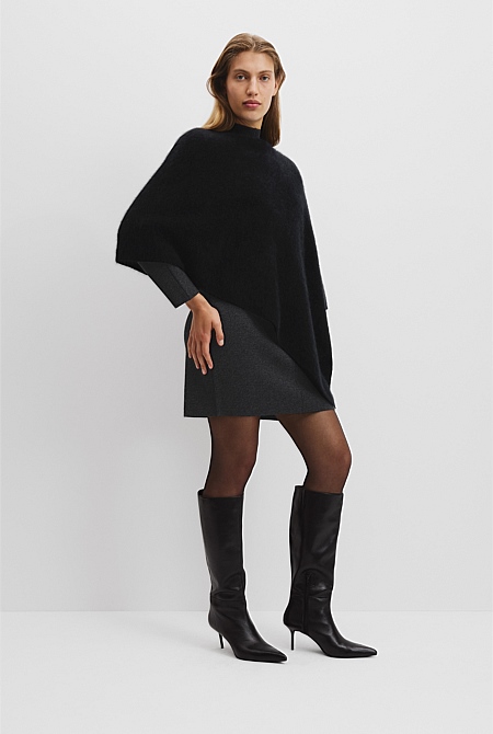Brushed Cashmere Wrap