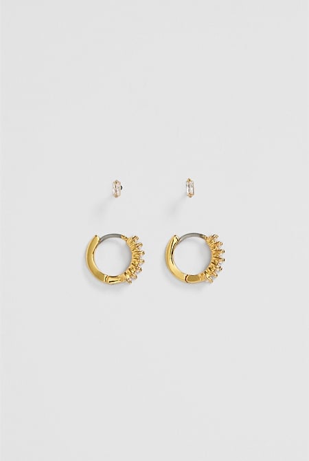 Dana Stud Earring Pack of 2