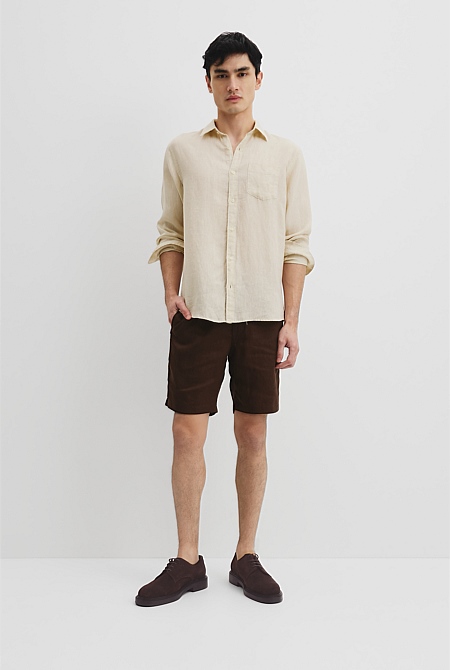 Regular Fit Organically Grown Linen Shirt