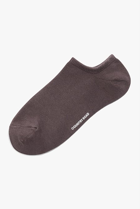 Australian Cotton Blend Sneaker Sock