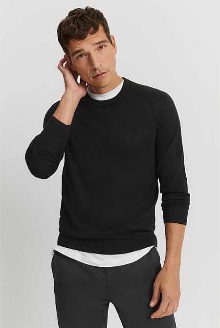 Verified Australian Merino Crew Knit