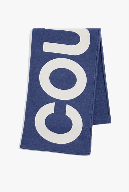 Branded Logo Scarf