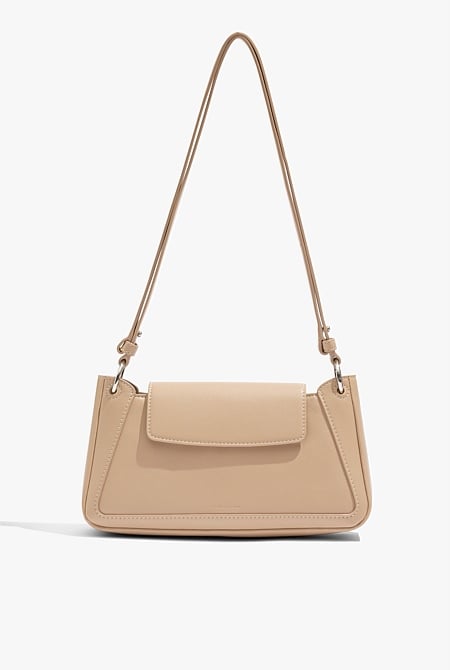 Zip Flap Crossbody Bag