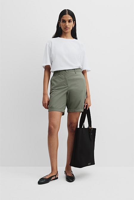 Australian Cotton Twill Walk Short