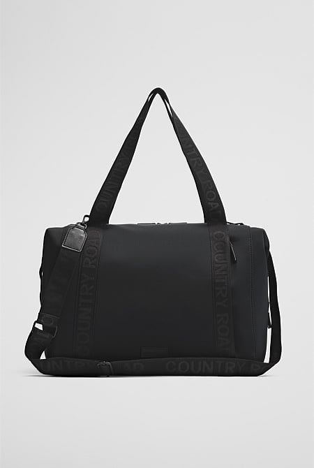 Neoprene Zip Top Travel Tote