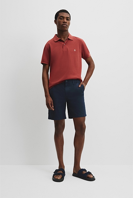 Cotton Micro Textured Short