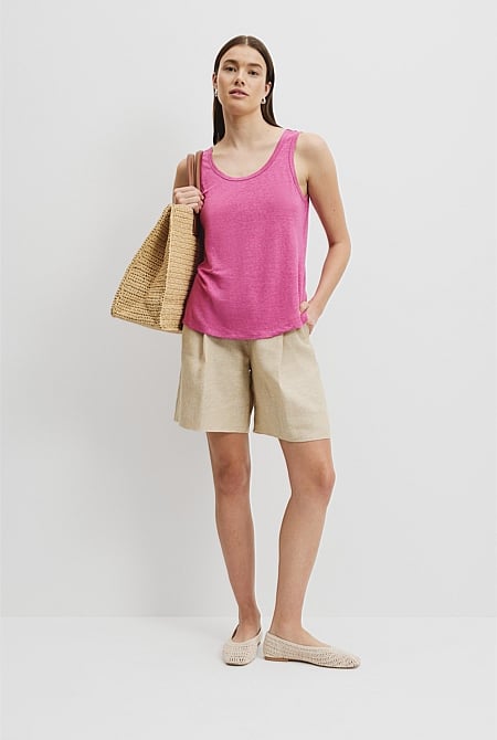 Linen Jersey Tank