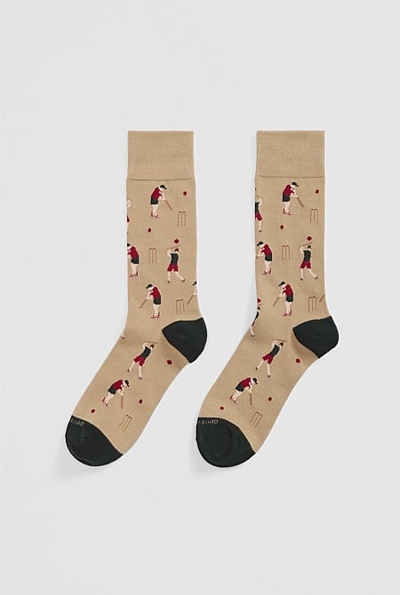 Australian Cotton Blend Cricket Sock