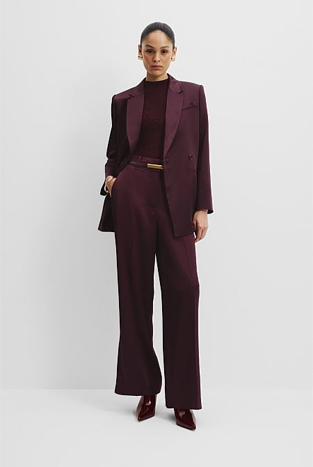 Satin Tux Pant