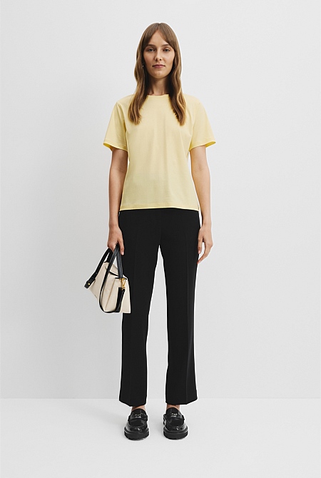 Mercerised Slim T-Shirt