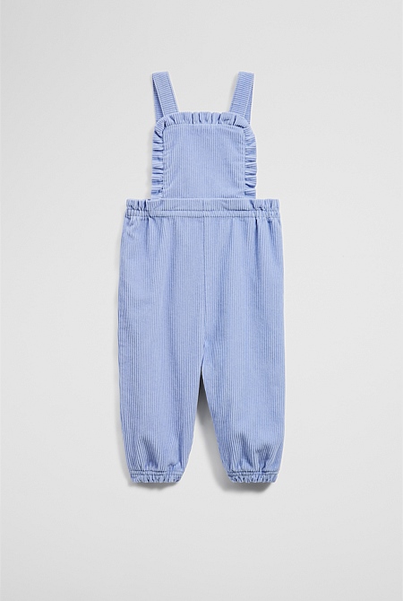 Organically Grown Cotton Cord Frill Overall