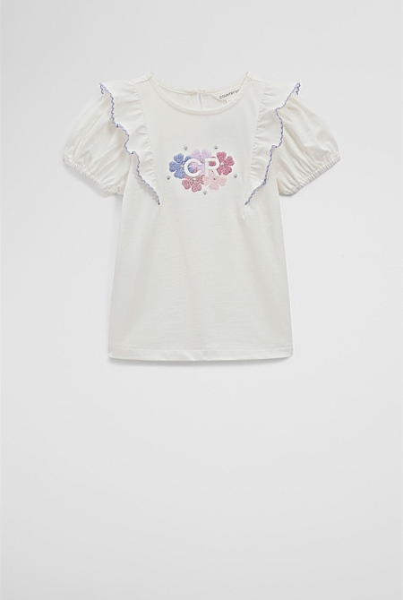 CR Puff Frill T-Shirt