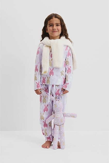 Australian Cotton Bunny Pyjama Set